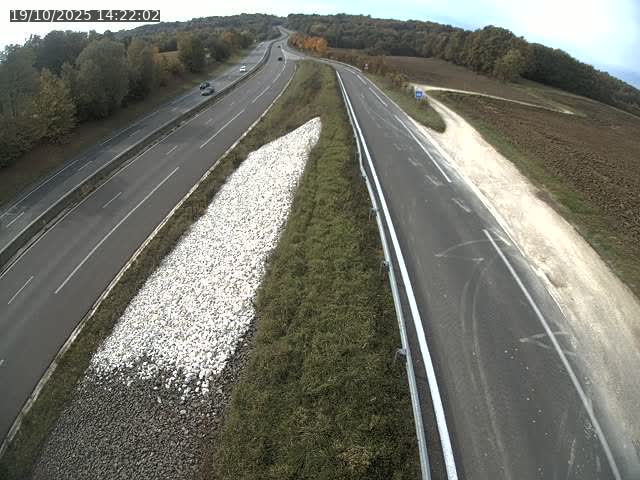 <h2>Webcam trafic à la Houpette, sur la Nationale 4 (N4) dans la commune de Rupt-aux-Nonains</h2>
