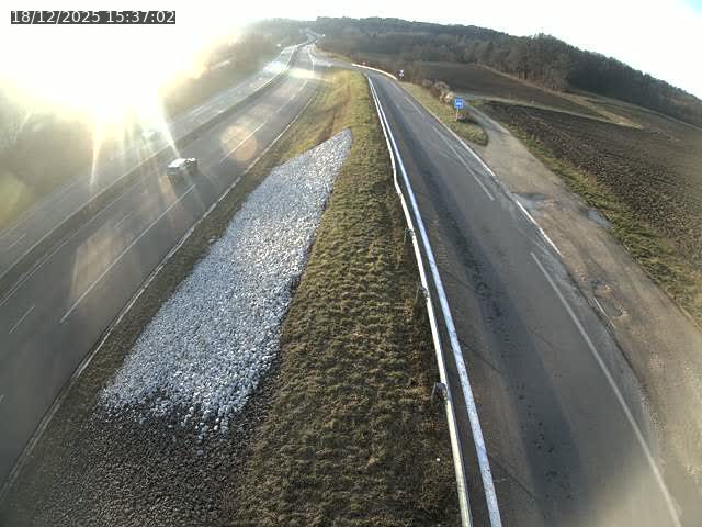 Webcam trafic à la Houpette, sur la Nationale 4 (N4) dans la commune de Rupt-aux-Nonains