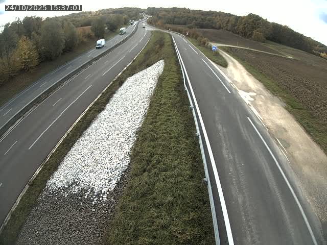 <h2>Webcam trafic à la Houpette, sur la Nationale 4 (N4) dans la commune de Rupt-aux-Nonains</h2>