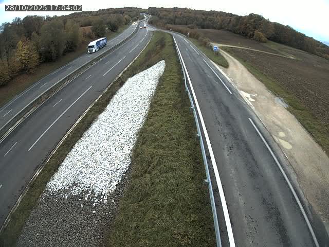 <h2>Webcam trafic à la Houpette, sur la Nationale 4 (N4) dans la commune de Rupt-aux-Nonains</h2>