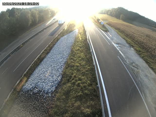 Webcam trafic à la Houpette, sur la Nationale 4 (N4) dans la commune de Rupt-aux-Nonains