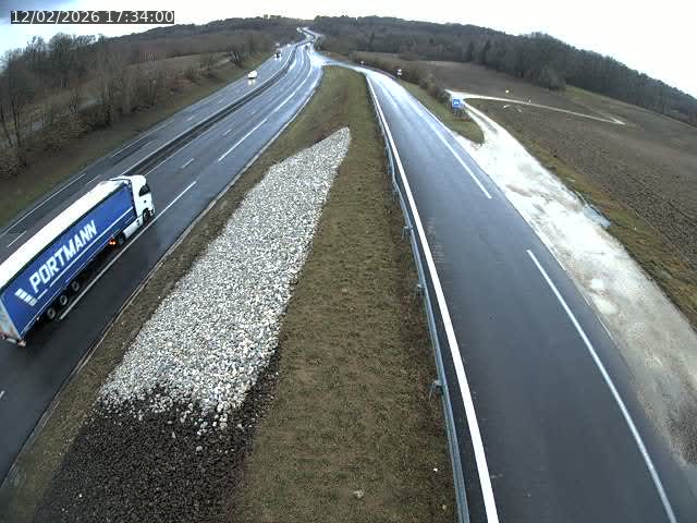 <h2>Webcam trafic à la Houpette, sur la Nationale 4 (N4) dans la commune de Rupt-aux-Nonains</h2>