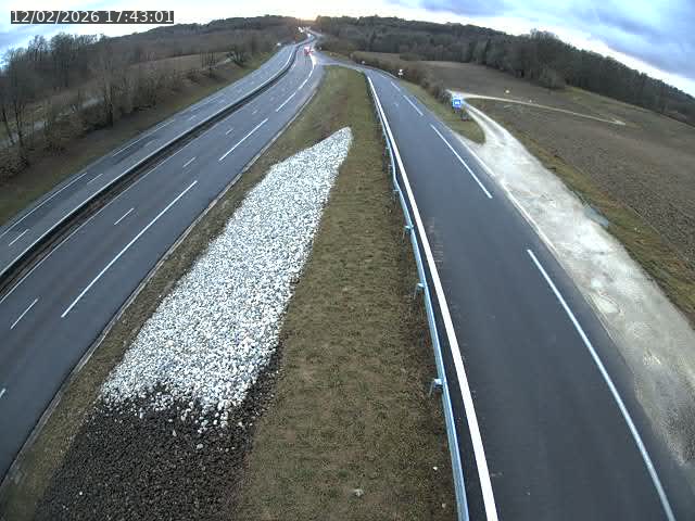 <h2>Webcam trafic à la Houpette, sur la Nationale 4 (N4) dans la commune de Rupt-aux-Nonains</h2>