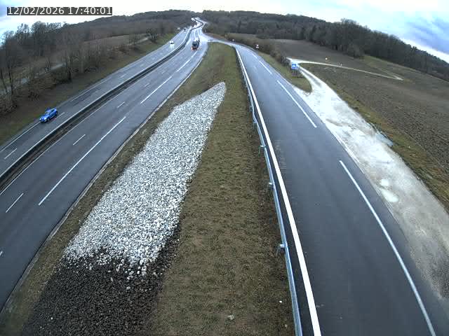 <h2>Webcam trafic à la Houpette, sur la Nationale 4 (N4) dans la commune de Rupt-aux-Nonains</h2>
