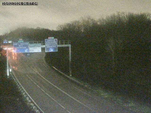 <h2>Caméra autoroute France - Biffurcation A31/A33, Laxou direction Nancy</h2>