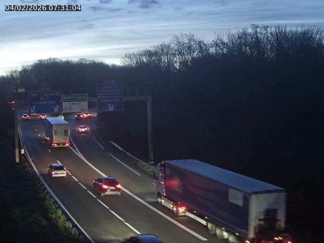 <h2>Caméra autoroute France - Biffurcation A31/A33, Laxou direction Nancy</h2>