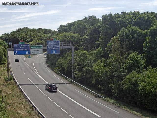 Caméra autoroute France - Biffurcation A31/A33, Laxou direction Nancy