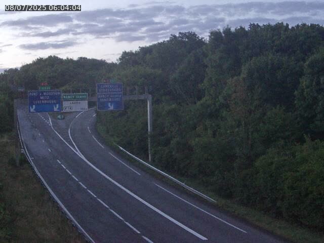 Caméra autoroute France - Biffurcation A31/A33, Laxou direction Nancy
