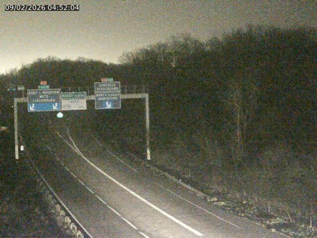 <h2>Caméra autoroute France - Biffurcation A31/A33, Laxou direction Nancy</h2>