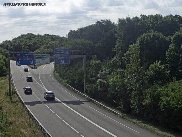 Caméra autoroute France - Biffurcation A31/A33, Laxou direction Nancy