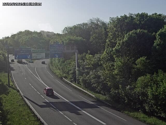 Caméra autoroute France - Biffurcation A31/A33, Laxou direction Nancy
