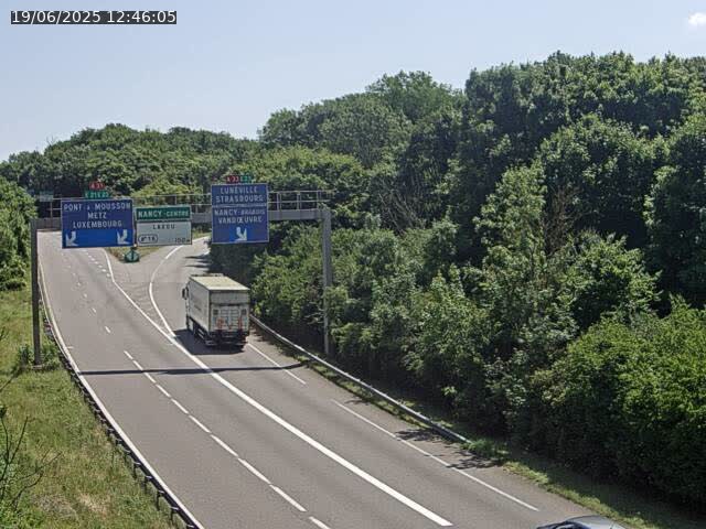 Caméra autoroute France - Biffurcation A31/A33, Laxou direction Nancy