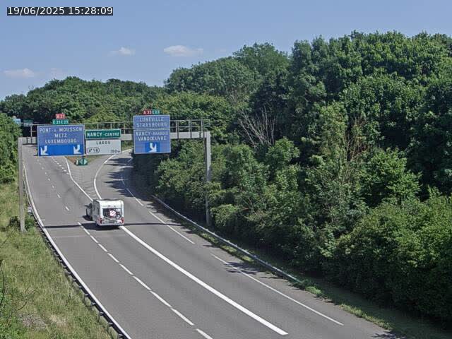 Caméra autoroute France - Biffurcation A31/A33, Laxou direction Nancy