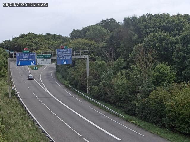 Caméra autoroute France - Biffurcation A31/A33, Laxou direction Nancy