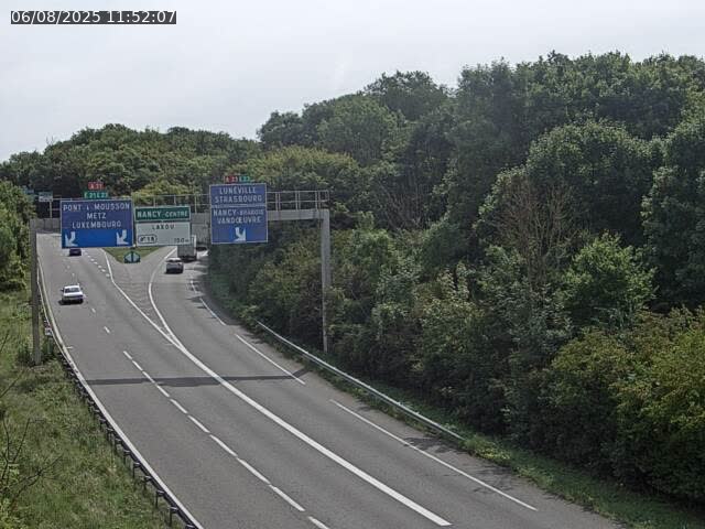 Caméra autoroute France - Biffurcation A31/A33, Laxou direction Nancy