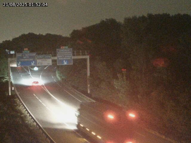 <h2>Caméra autoroute France - Biffurcation A31/A33, Laxou direction Nancy</h2>