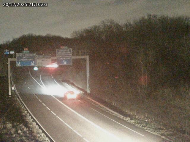 <h2>Caméra autoroute France - Biffurcation A31/A33, Laxou direction Nancy</h2>