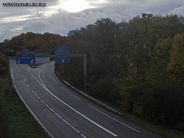 Caméra autoroute France - Biffurcation A31/A33, Laxou direction Nancy