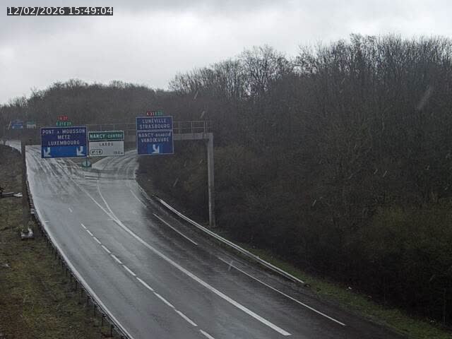 <h2>Caméra autoroute France - Biffurcation A31/A33, Laxou direction Nancy</h2>