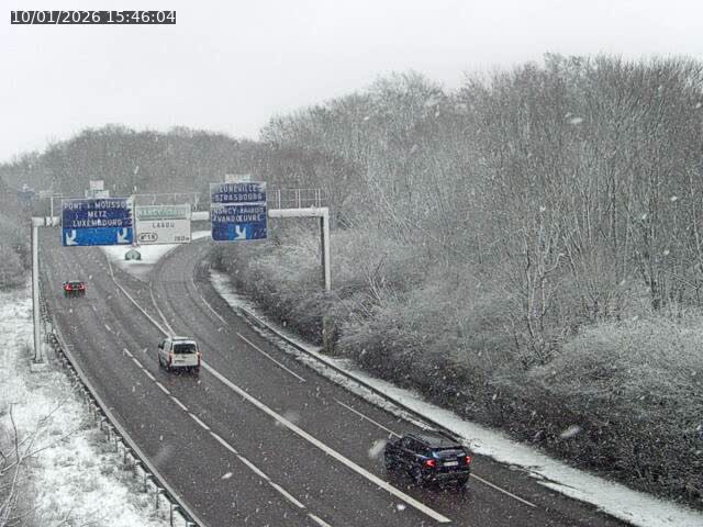 Caméra autoroute France - Biffurcation A31/A33, Laxou direction Nancy