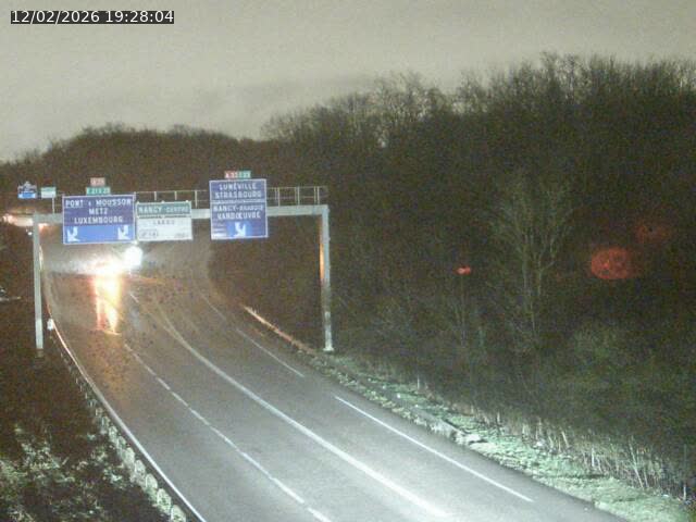 <h2>Caméra autoroute France - Biffurcation A31/A33, Laxou direction Nancy</h2>