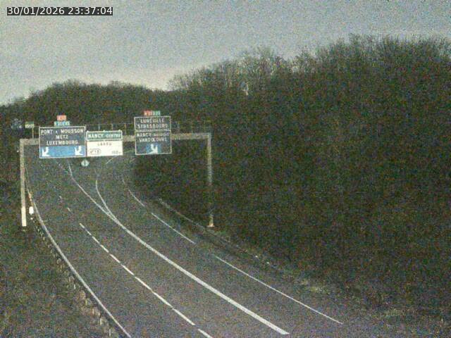 <h2>Caméra autoroute France - Biffurcation A31/A33, Laxou direction Nancy</h2>