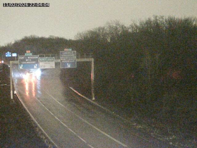 <h2>Caméra autoroute France - Biffurcation A31/A33, Laxou direction Nancy</h2>