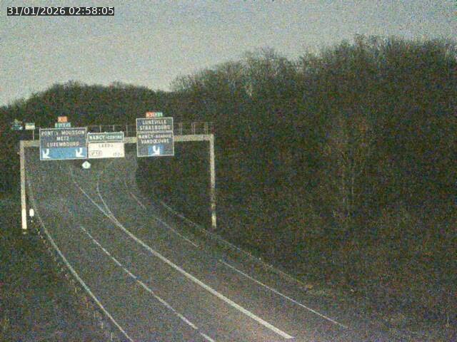 <h2>Caméra autoroute France - Biffurcation A31/A33, Laxou direction Nancy</h2>