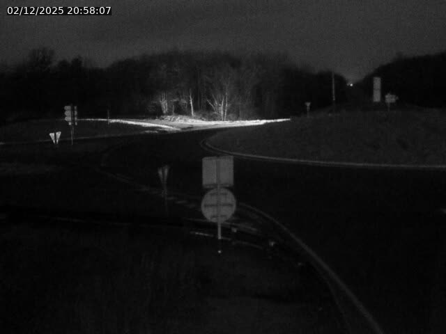 Caméra sur la N57 à la jonction avec la D64 à Saint-Sauveur, à proximité de Luxeuil-les-Bains