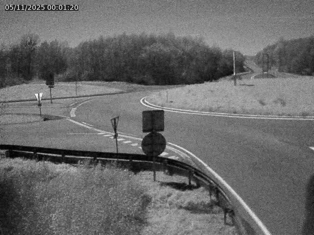 Caméra sur la N57 à la jonction avec la D64 à Saint-Sauveur, à proximité de Luxeuil-les-Bains