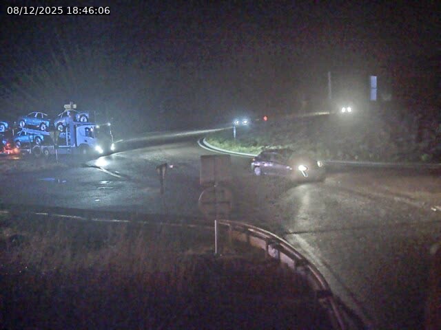 Caméra sur la N57 à la jonction avec la D64 à Saint-Sauveur, à proximité de Luxeuil-les-Bains