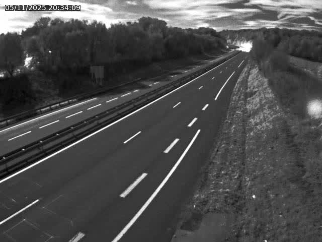 Webcam sur la D438, à proximité du début de la N19 près de Lure, à Lyoffans