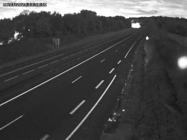 Webcam sur la D438, à proximité du début de la N19 près de Lure, à Lyoffans