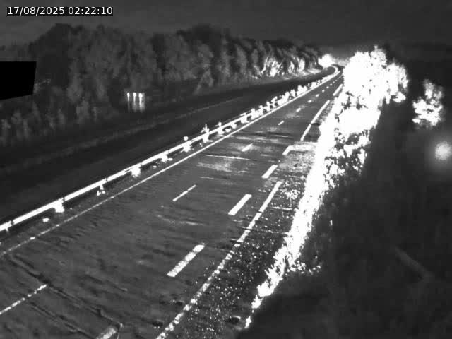 Webcam sur la D438, à proximité du début de la N19 près de Lure, à Lyoffans