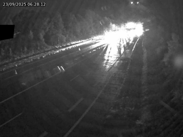 Webcam sur la N19 à Lyoffans. Vue orientée vers Vesoul