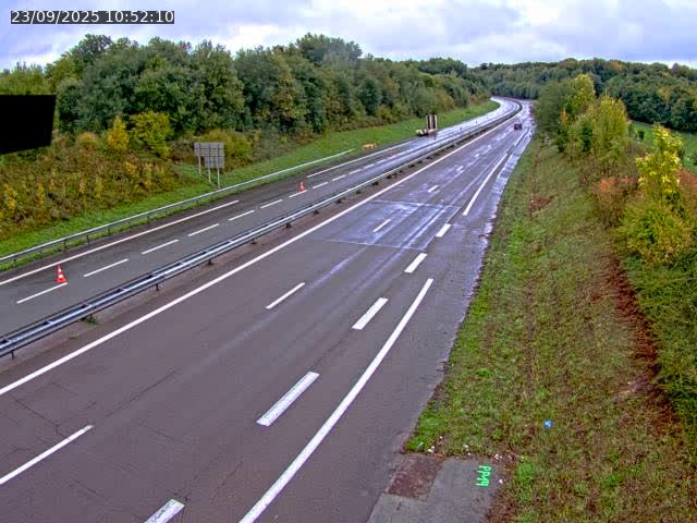 Webcam sur la D438, à proximité du début de la N19 près de Lure, à Lyoffans