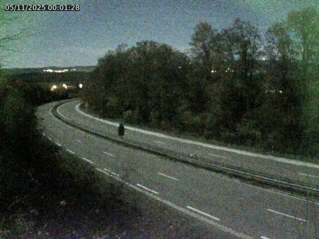 Caméra autoroute France - N57, Mamirolle direction Besançon