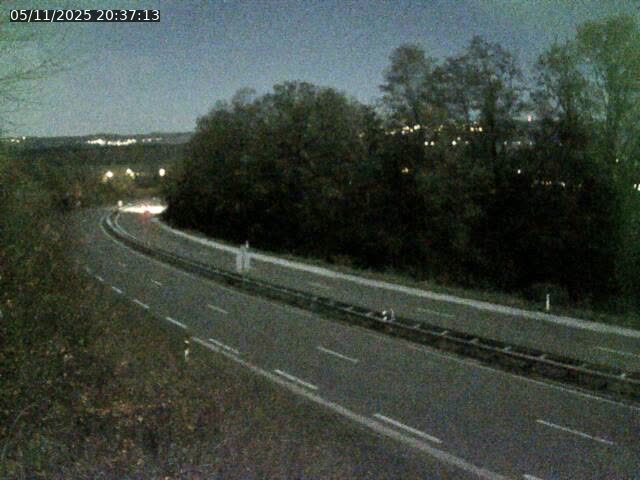 Caméra autoroute France - N57, Mamirolle direction Besançon