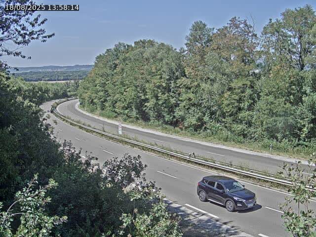 Caméra autoroute France - N57, Mamirolle direction Besançon
