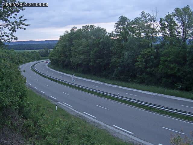 Caméra autoroute France - N57, Mamirolle direction Besançon
