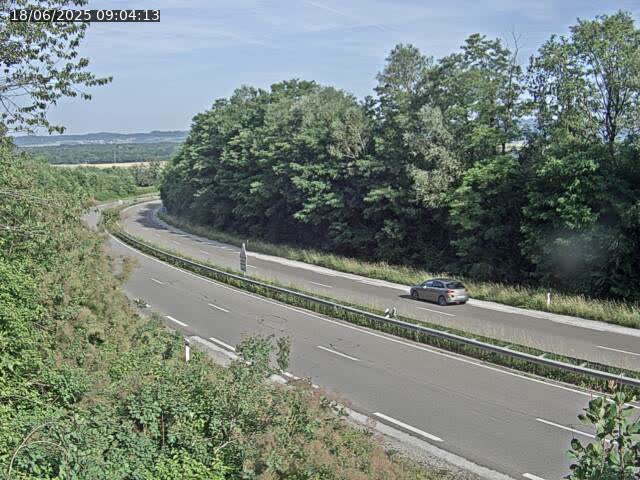 <h2>Caméra autoroute France - N57, Mamirolle direction Besançon</h2>