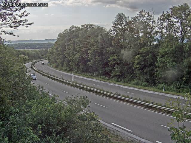 Caméra autoroute France - N57, Mamirolle direction Besançon