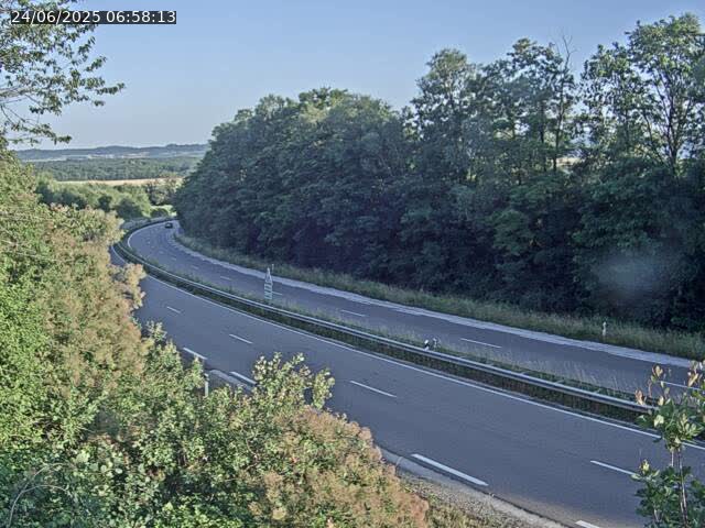 <h2>Caméra autoroute France - N57, Mamirolle direction Besançon</h2>
