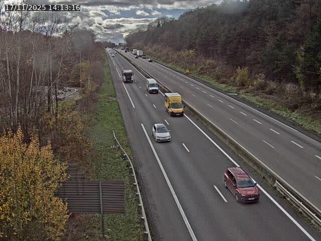 Caméra autoroute France - A31, Maxéville direction Paris