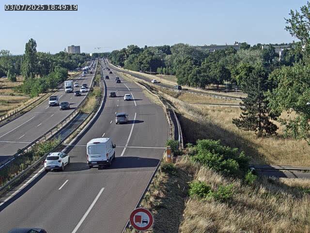 Caméra autoroute France - A31, Metz-centre direction Thionville