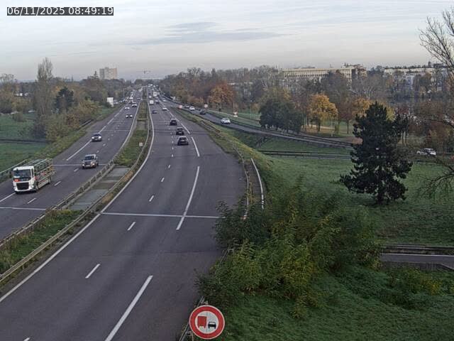 Caméra autoroute France - A31, Metz-centre direction Thionville