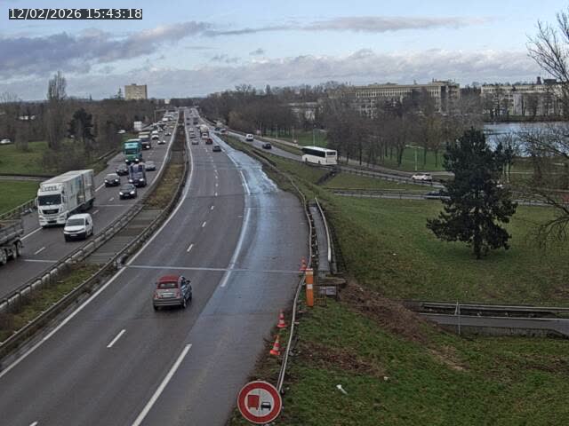 <h2>Caméra autoroute France - A31, Metz-centre direction Thionville</h2>