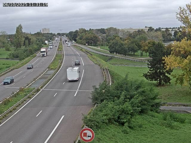 Caméra autoroute France - A31, Metz-centre direction Thionville