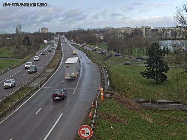 <h2>Caméra autoroute France - A31, Metz-centre direction Thionville</h2>