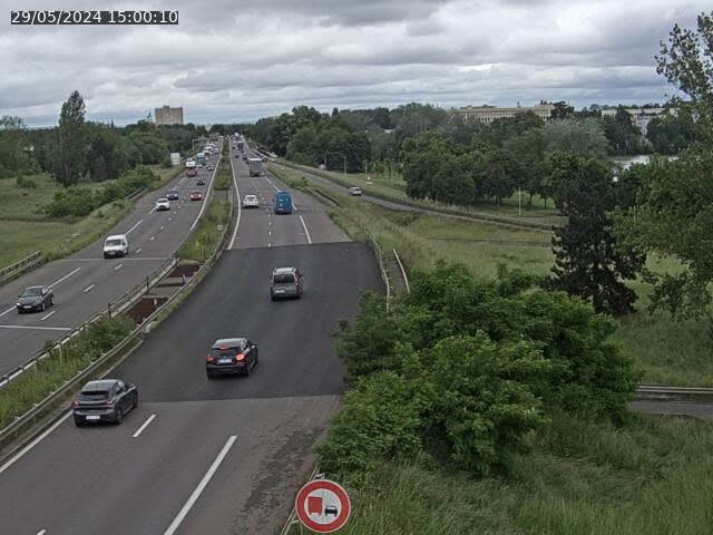 Caméra autoroute France - A31, Metz-centre direction Thionville